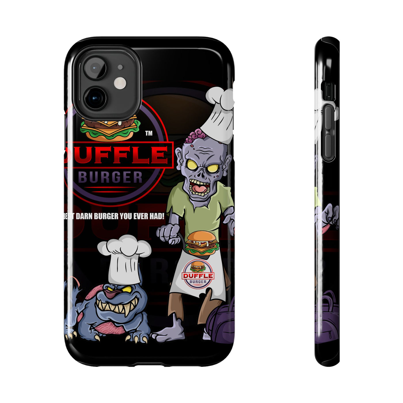Mouse Kids Duffle Burger Tough Phone Cases
