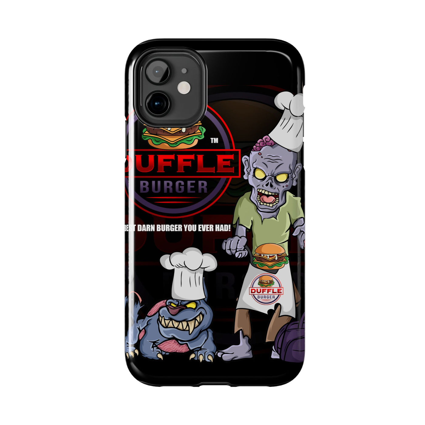 Mouse Kids Duffle Burger Tough Phone Cases