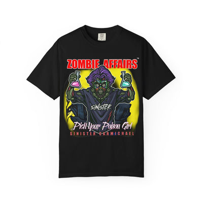 Zombie Affairs Unisex CATFISH T-Shirt | Halloween Graphic Tee | Catfish Back Design