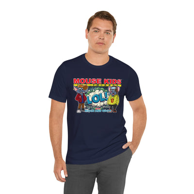 LOL WITH MICCA AND OSCAR Unisex Jersey Short Sleeve Tee