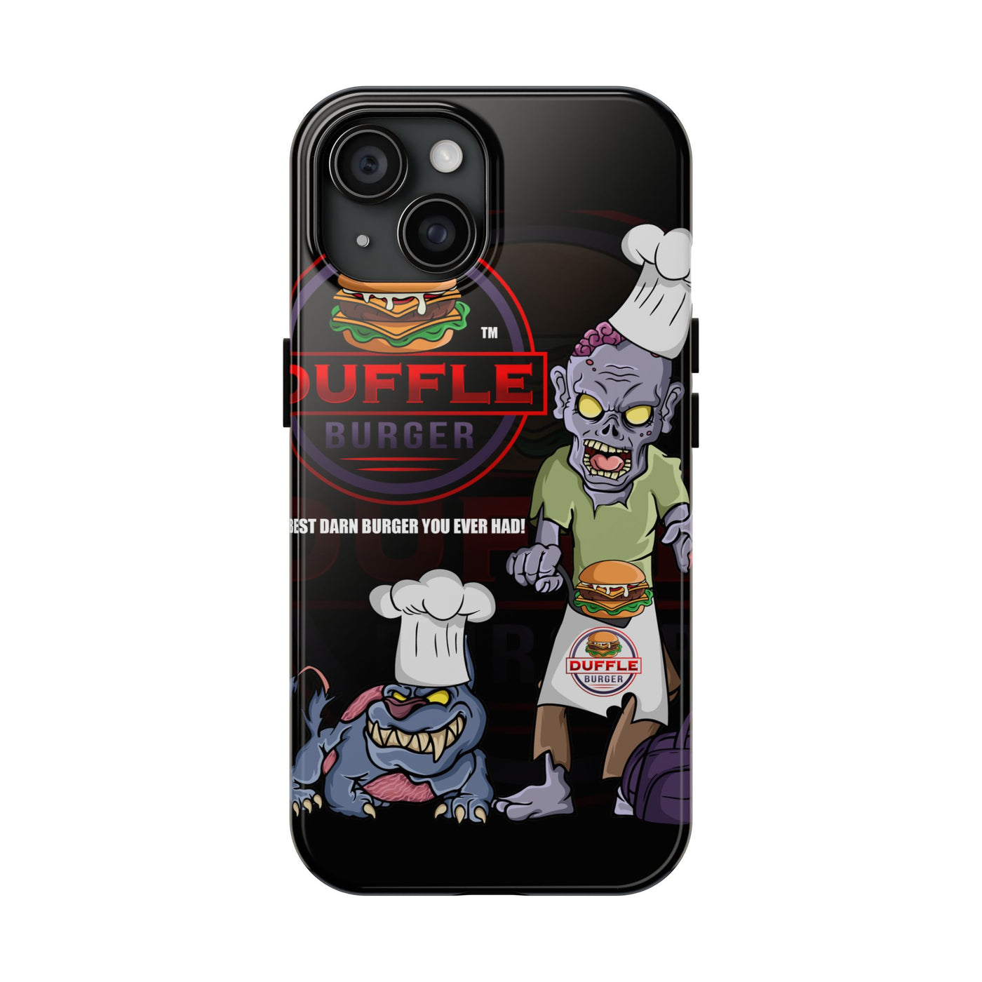 Mouse Kids Duffle Burger Tough Phone Cases