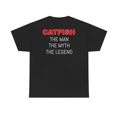 CATFISH Zombie Affairs Unisex Heavy Cotton Tee - Catfish The Man, The Myth, The Legend Shirt