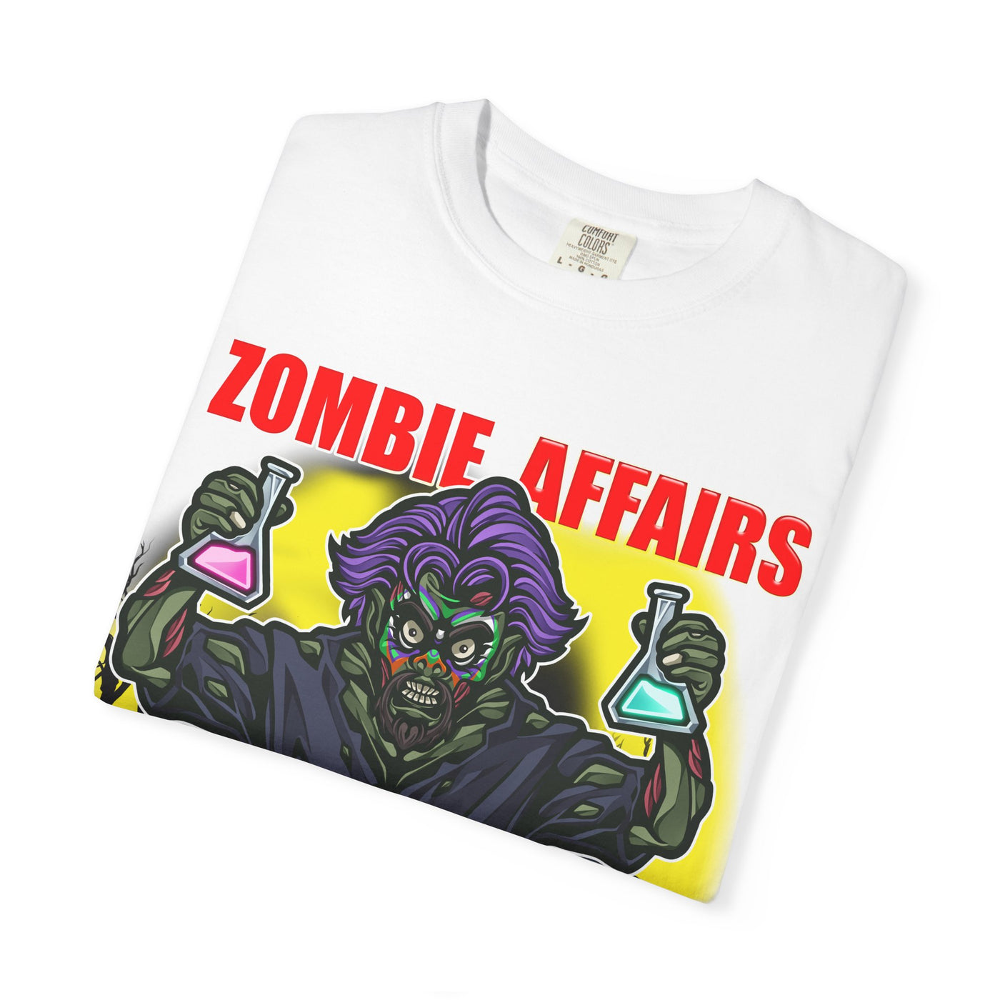Zombie Affairs Unisex CATFISH T-Shirt | Halloween Graphic Tee | Catfish Back Design