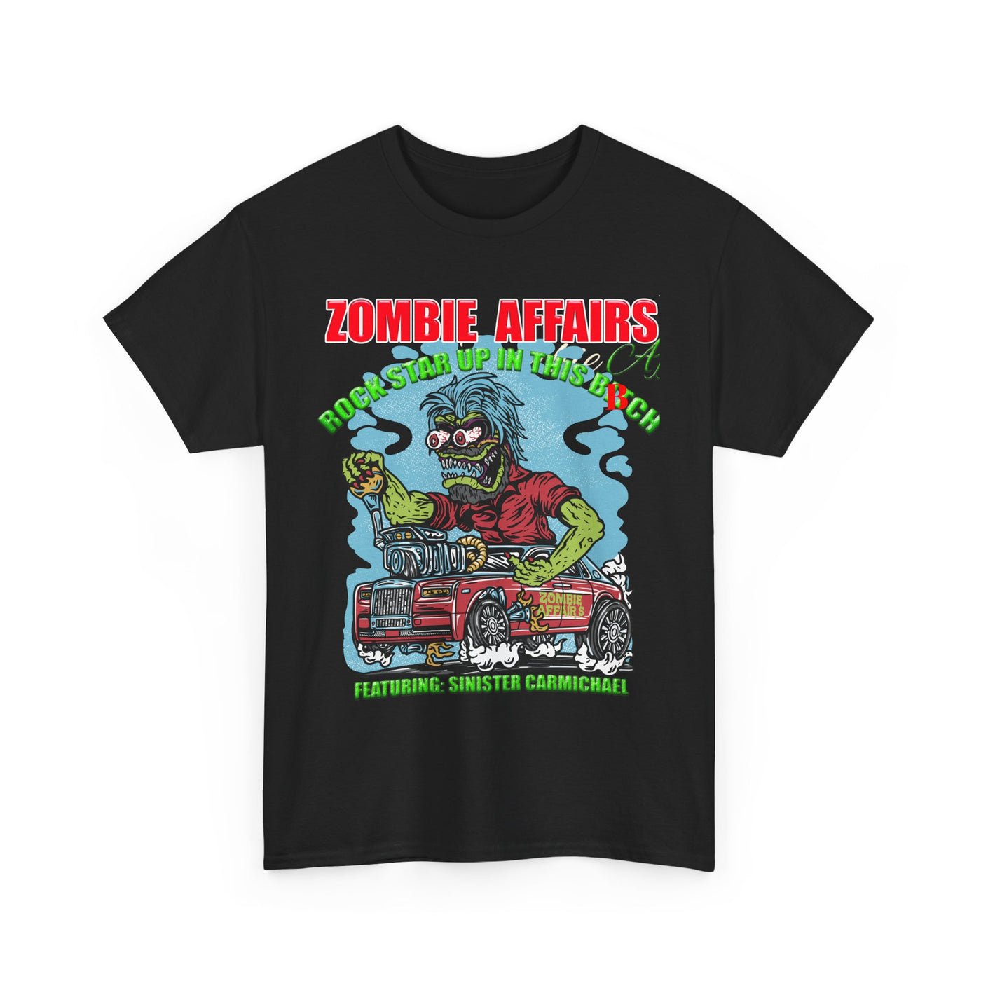 CATFISH Zombie Affairs Unisex Heavy Cotton Tee - Catfish The Man, The Myth, The Legend Shirt