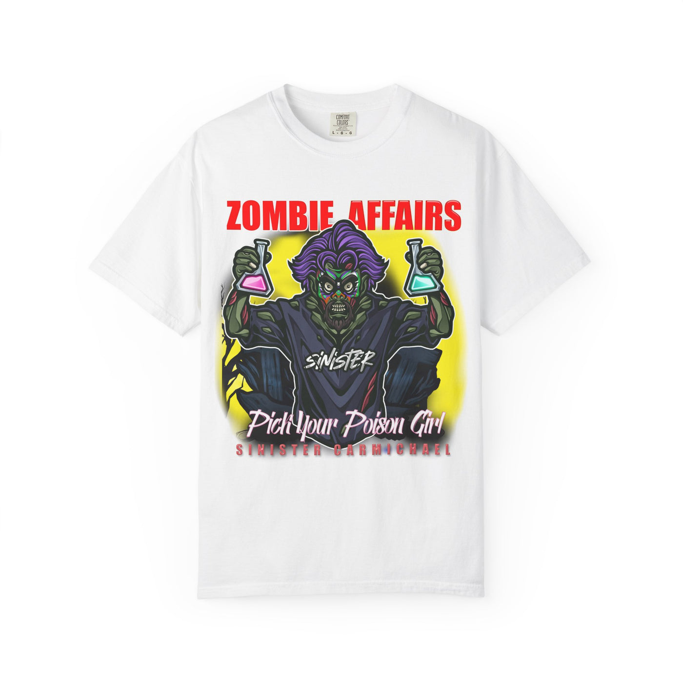Zombie Affairs Unisex CATFISH T-Shirt | Halloween Graphic Tee | Catfish Back Design