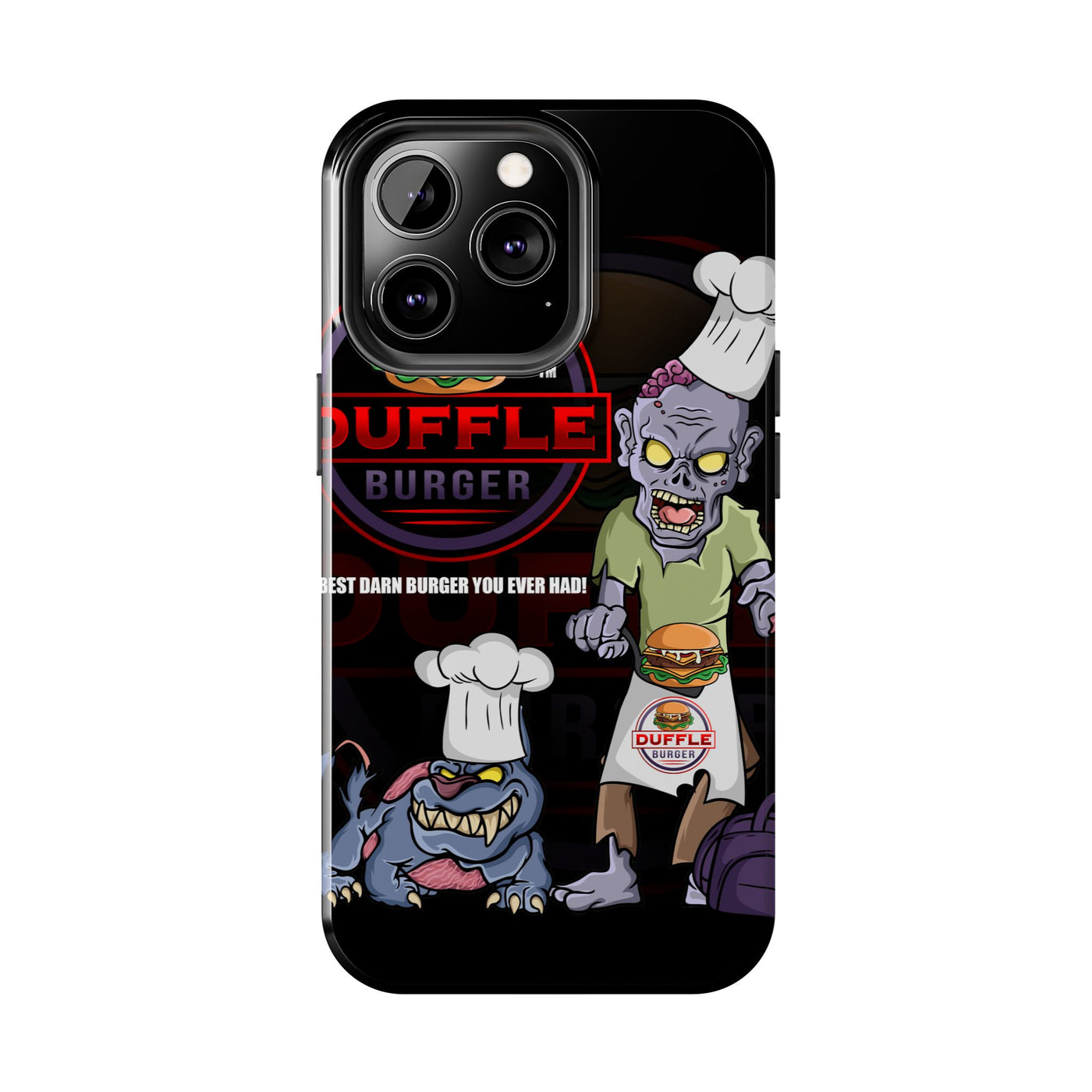Mouse Kids Duffle Burger Tough Phone Cases