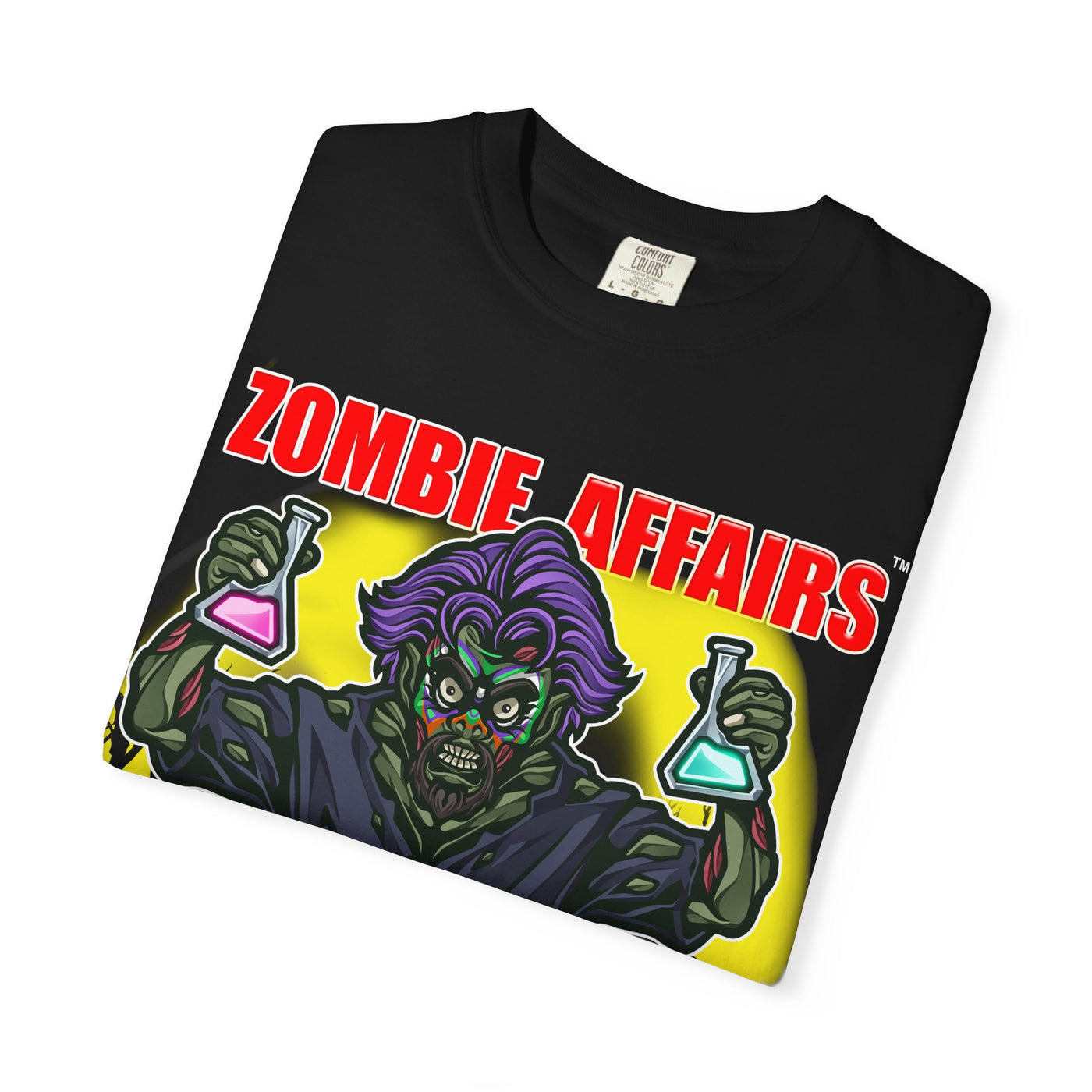 Zombie Affairs Unisex CATFISH T-Shirt | Halloween Graphic Tee | Catfish Back Design